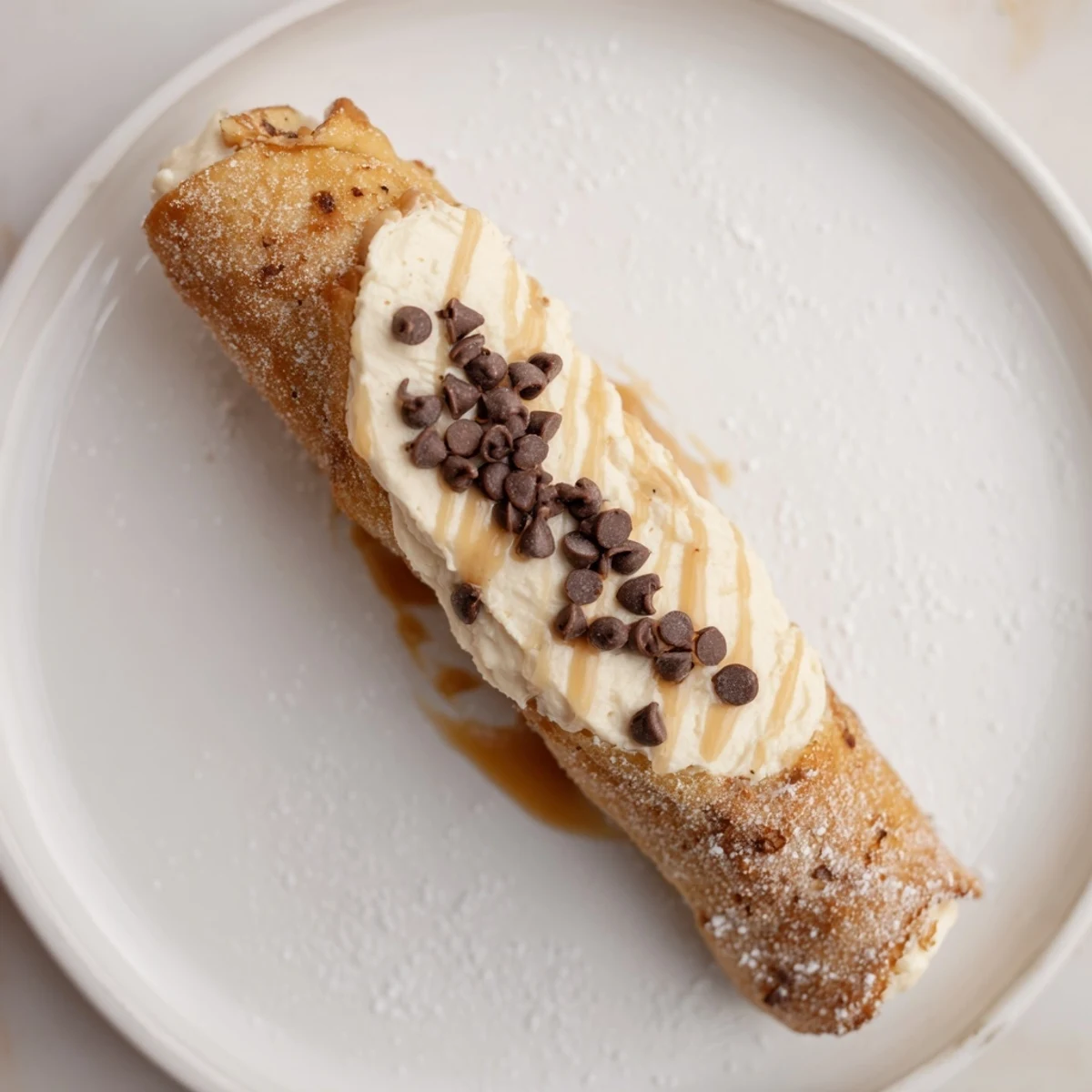 Quick Churro Cheesecake Cones, beautifully golden and crispy, awaiting a creamy cheesecake filling.