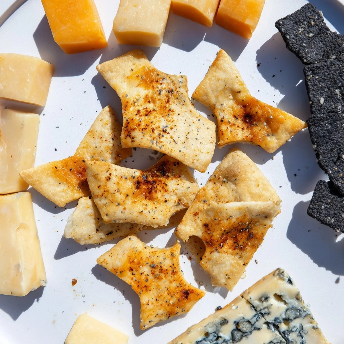 Imagine a Spooky Night Bat Halloween Board with cheese, crackers, bat chips, and other delicious treats.