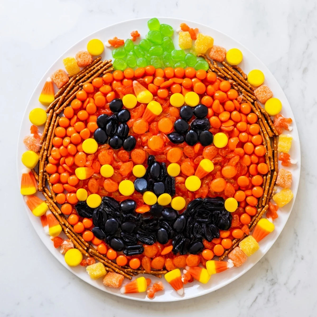 Festive Jack-o-Lantern Candy