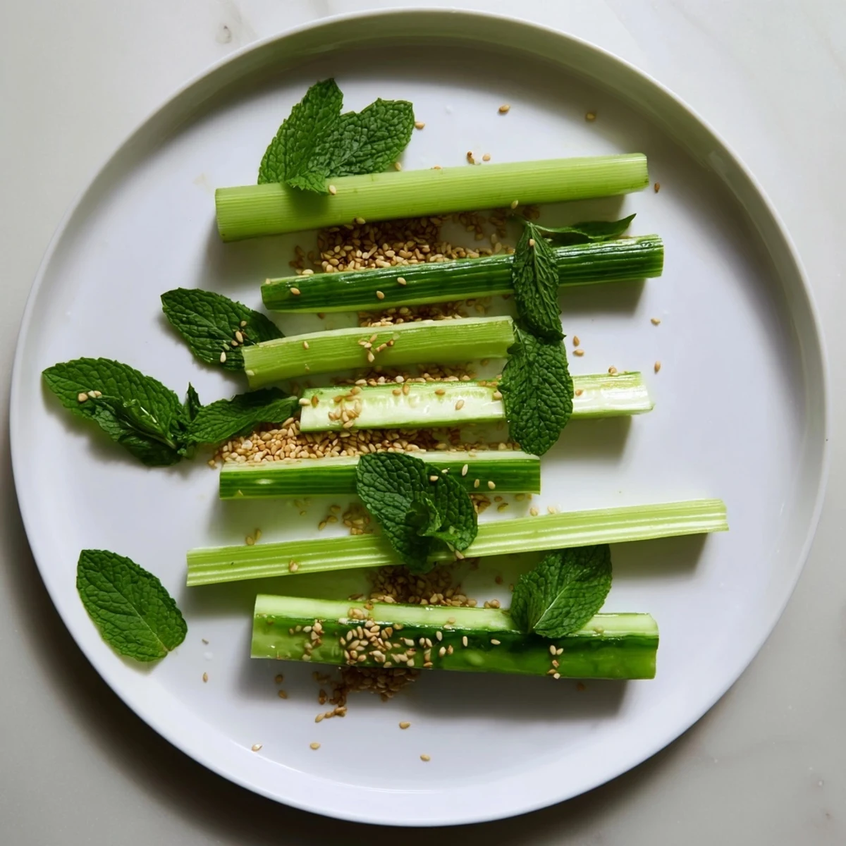 Bamboo Zen Minimalist Appetizer