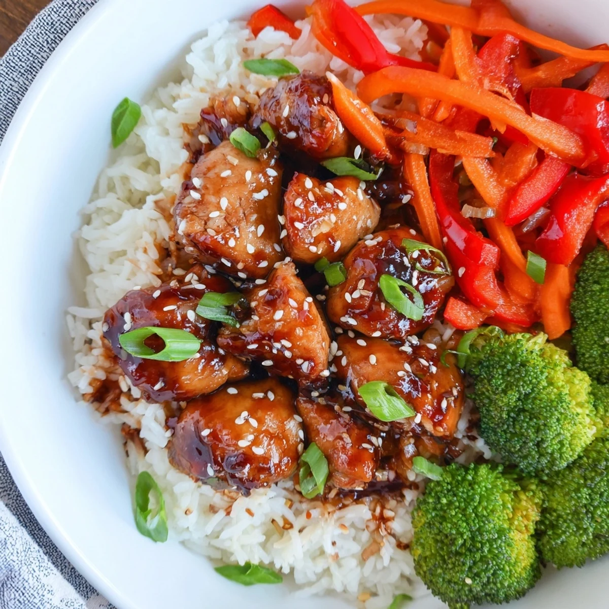 Teriyaki Chicken Rice Bowl