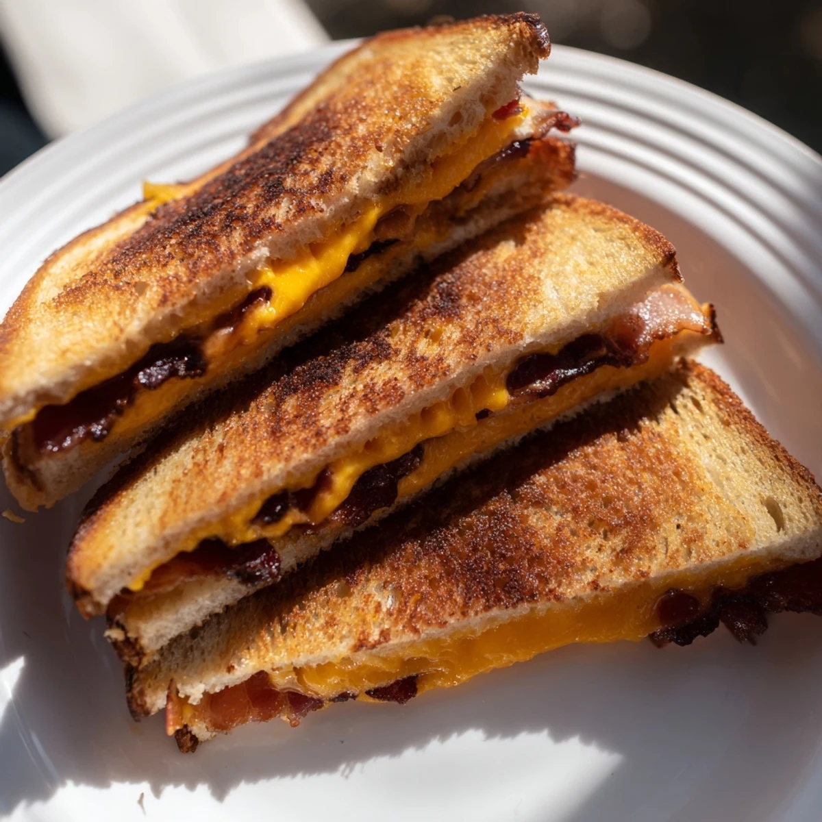 Crispy Bacon Cheddar Cheese