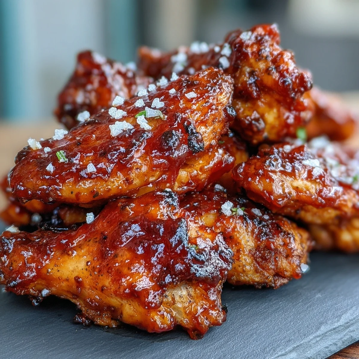 Salted Honey Sriracha Wings