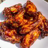 Baked Sticky Honey BBQ Wings