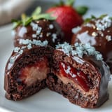 Dubai Chocolate Strawberry Truffles