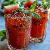 Watermelon Mint Lemonade Drink