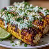 grilled corn elote style