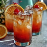 Ombre Sunrise Mocktail Grenadine