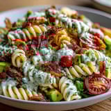 BLT Pasta Avocado Ranch