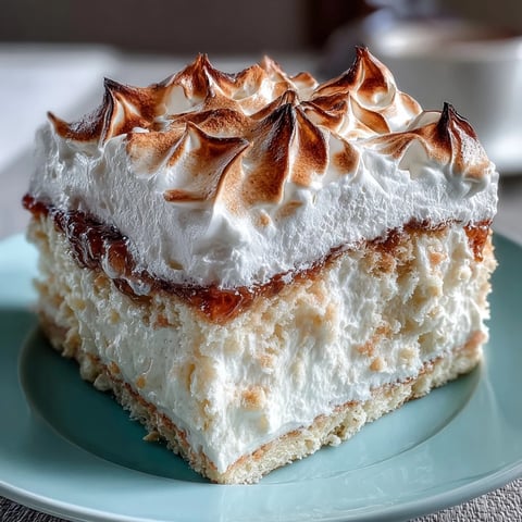 Freshly sliced Homemade Brazo Gitano showcases its vibrant pink guava filling and fluffy meringue topping on a dessert platter.