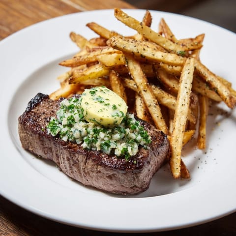 Garlic Butter Steak Fries