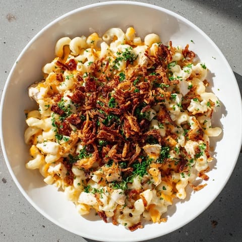 Honey BBQ Chicken Mac Cheese