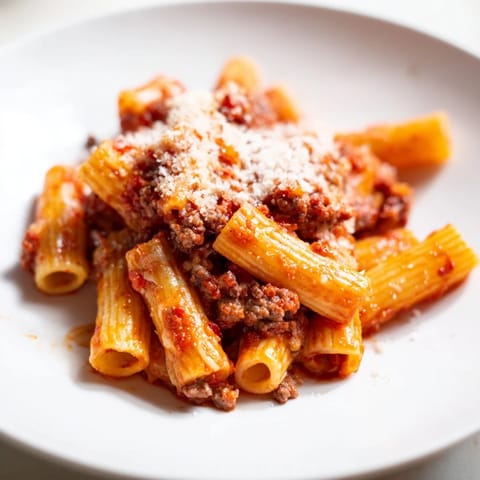 Cheesy Beef Penne Bake