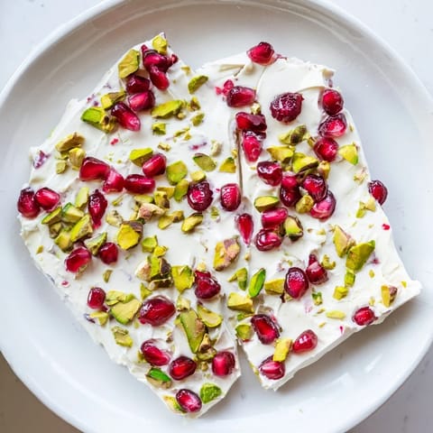 Frozen Yogurt Bark Pomegranate