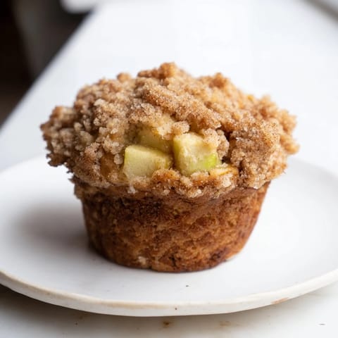 Tasty Apple Muffins Crumb