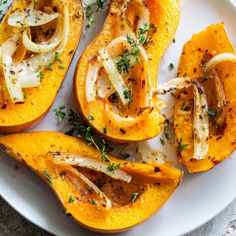 Caramelized Onion Gruyere Squash