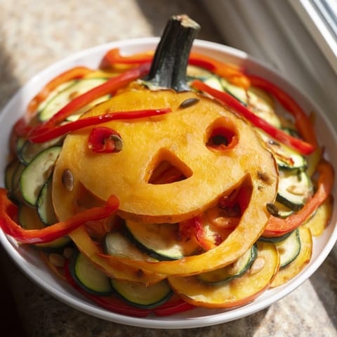 Pumpkin Lantern Halloween Plate