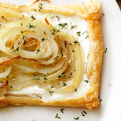 Caramelized Onion Rustic Tart