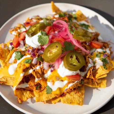 Loaded Nachos Pulled Pork