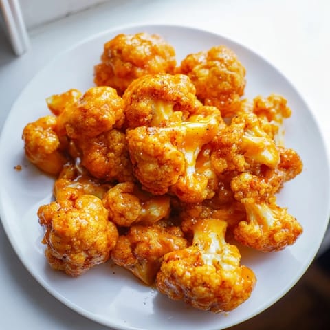 Buffalo Cauliflower Bites