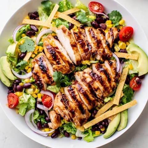Honey Lime Chicken Taco Salad