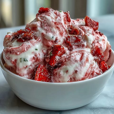 Strawberry & Banana Yoghurt Clusters