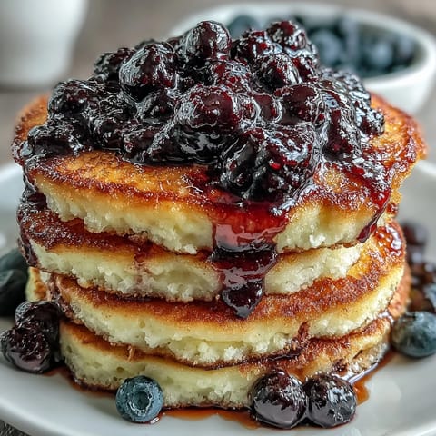 High-Protein Greek Yogurt Pancakes