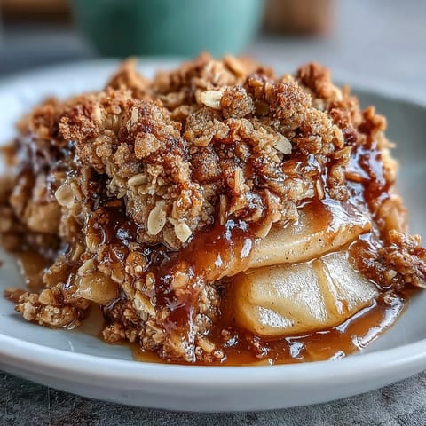 Cardamom-Spiced Apple Crisp