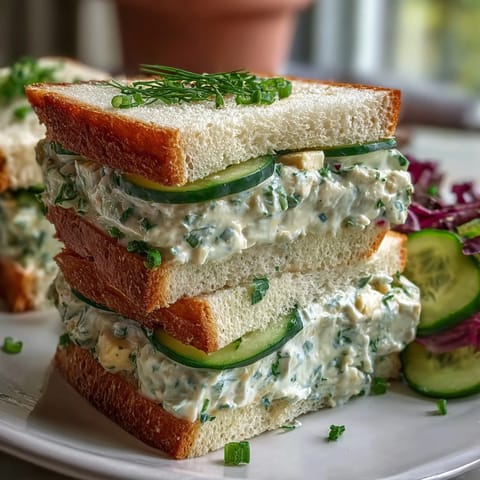 Elegant cucumber and cream cheese Benedictine tea sandwiches, a Kentucky Derby classic, arranged on a silver platter with fresh dill garnish.