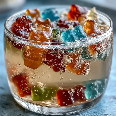 Gummy Bear Lemonade Jelly Cups