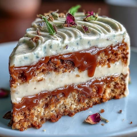 Showstopping Taurus Cake: Earth-inspired butterscotch layers with floral buttercream and natural hues