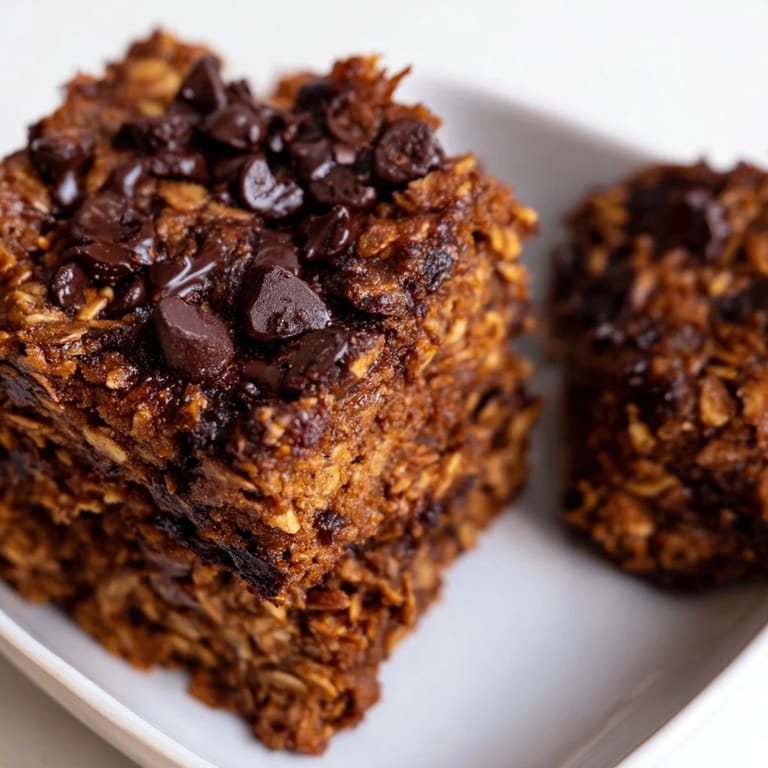 A pan of freshly baked sweet potato brownies, offering a rich, fudgy, and healthy treat.