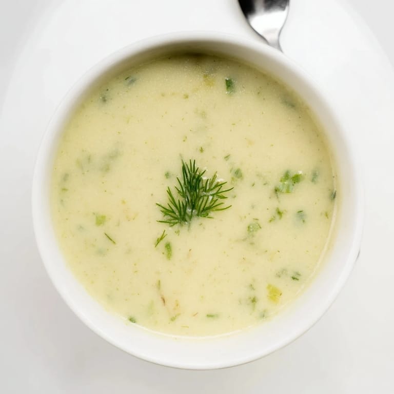 Enjoy a comforting bowl of creamy, flavorful Creamy Dill Pickle Soup, perfect for a cold evening.