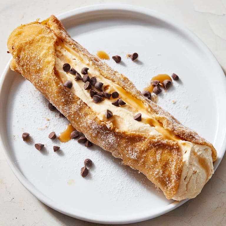 These Quick Churro Cheesecake Cones offer a delightful blend of textures: crispy, creamy, and irresistible.