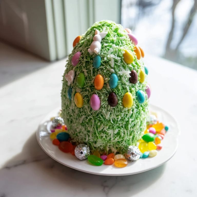 This delicious Egg-Shaped Candy arrangement features pastel chocolate eggs and assorted jelly beans.