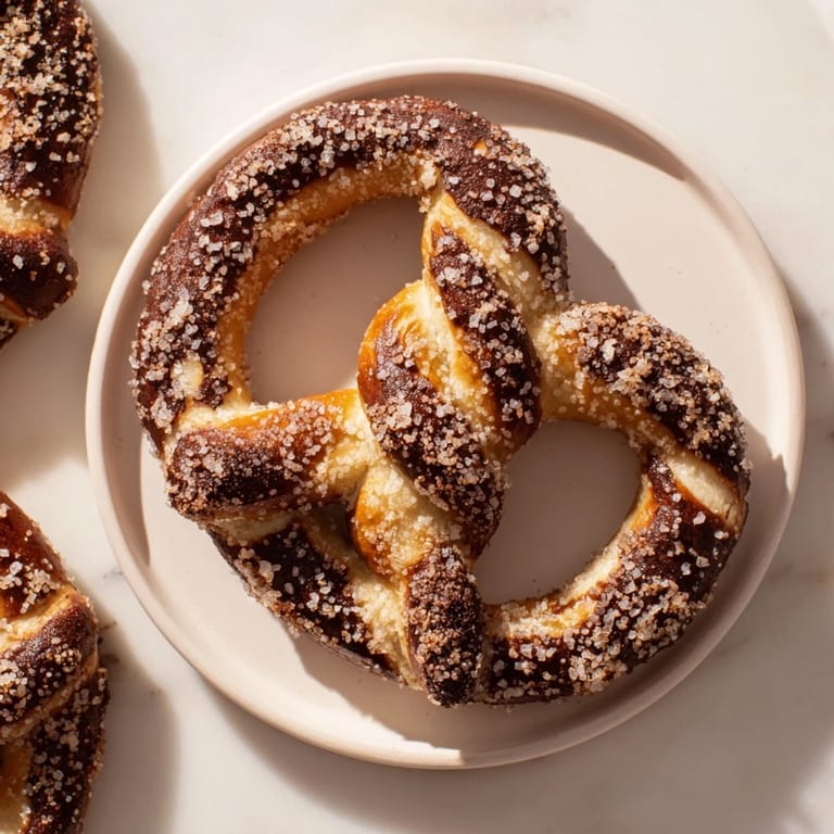 These wonderfully shaped Bretzels Anneau de Fête offer a savory taste alongside a cold beer and dips.