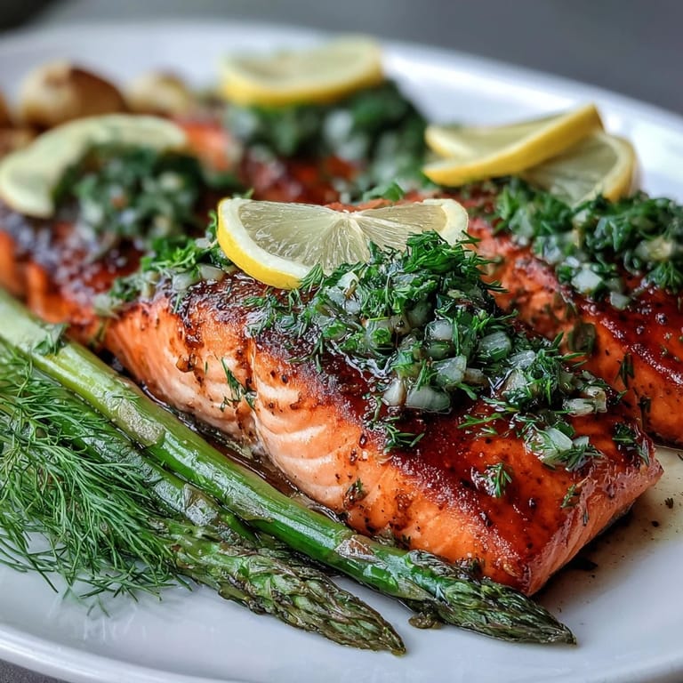 Juicy Marry Me Salmon flaking perfectly with a fork, served hot with zesty lemon and side vegetables.