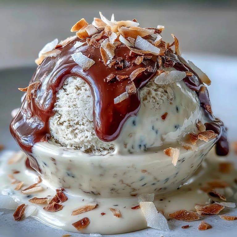 3. A refreshing summer float featuring coconut cold brew layered over ice and crowned with rich vanilla bean ice cream.