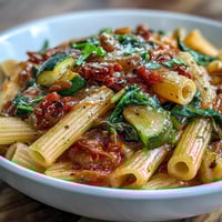 One-Pot Budget-Friendly Pasta with vibrant vegetables and melted Parmesan, served steaming in a rustic pot.  